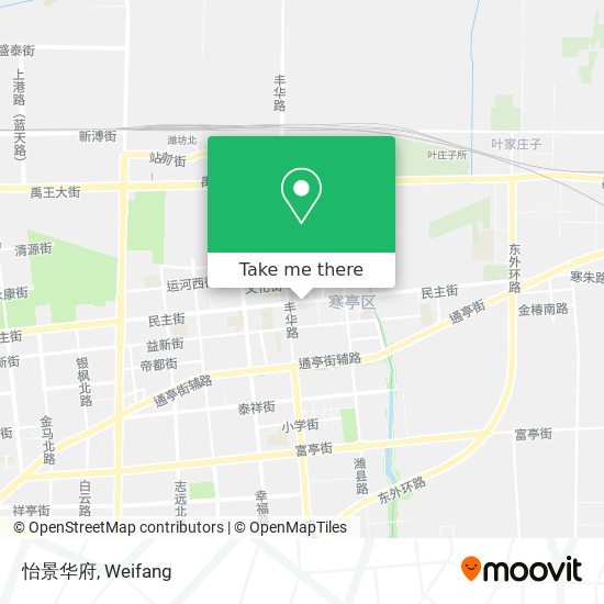 怡景华府 map