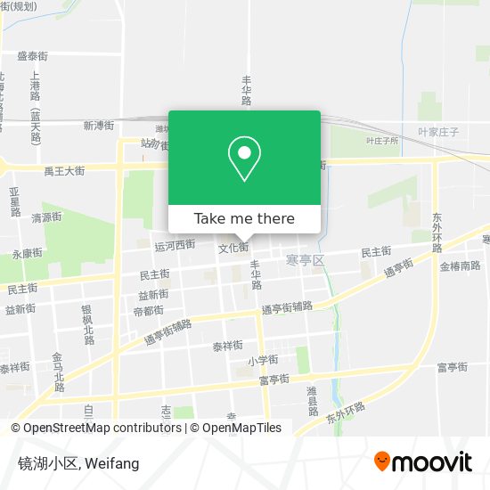 镜湖小区 map