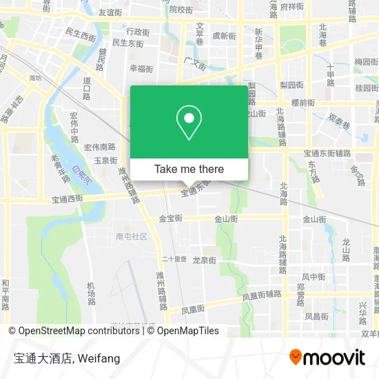 宝通大酒店 map