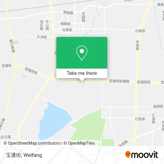 宝通街 map