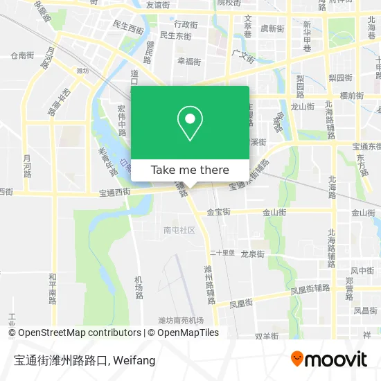 宝通街潍州路路口 map