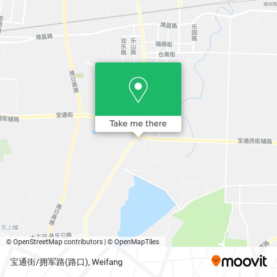 宝通街/拥军路(路口) map