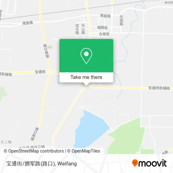 宝通街/拥军路(路口) map