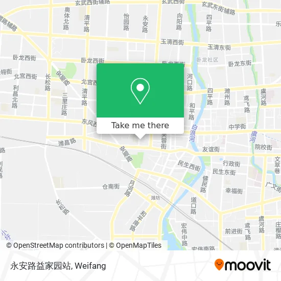 永安路益家园站 map