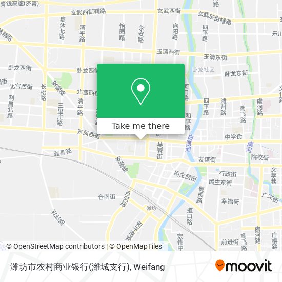 潍坊市农村商业银行(潍城支行) map