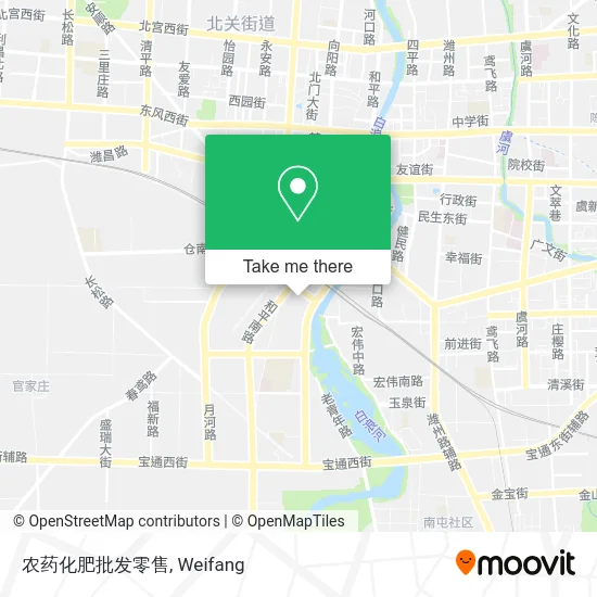 农药化肥批发零售 map