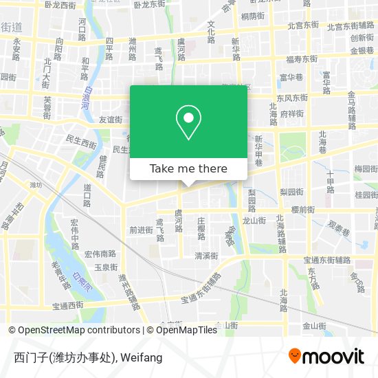 西门子(潍坊办事处) map