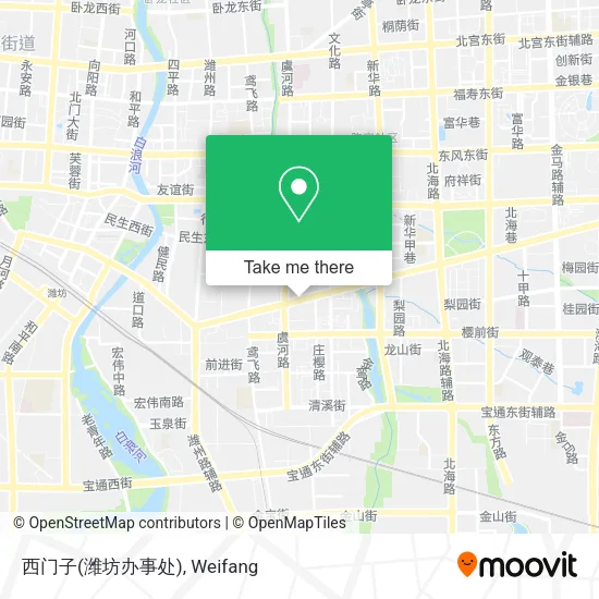 西门子(潍坊办事处) map