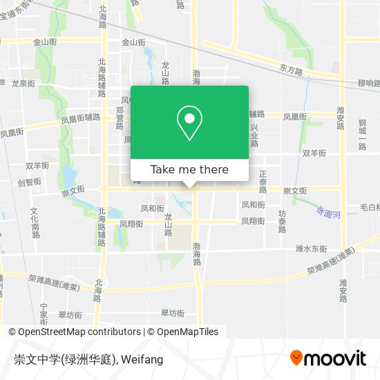 崇文中学(绿洲华庭) map