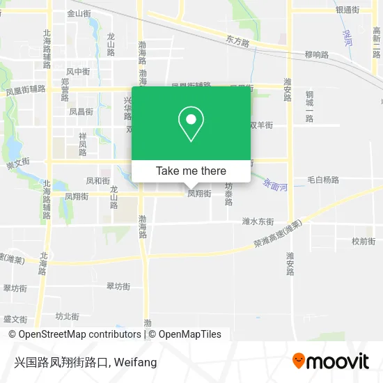 兴国路凤翔街路口 map