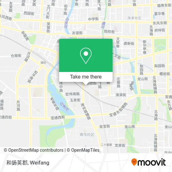 和扬英郡 map