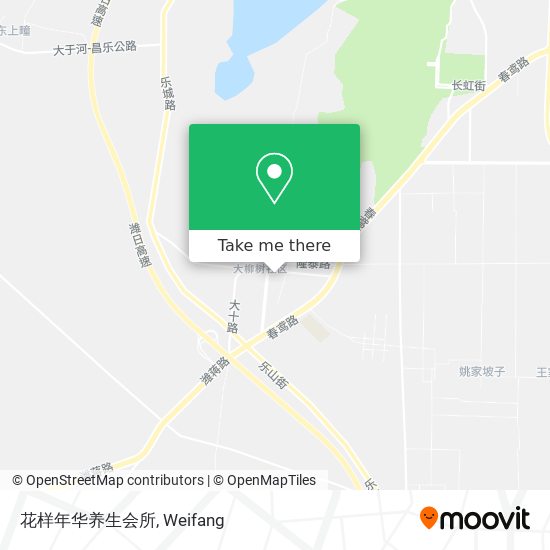 花样年华养生会所 map
