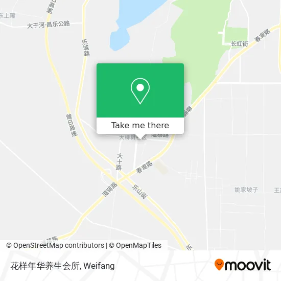 花样年华养生会所 map
