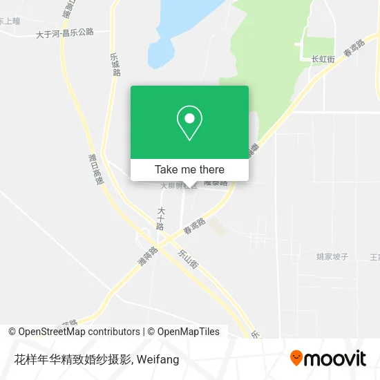 花样年华精致婚纱摄影 map