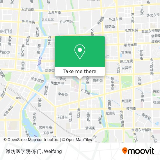 潍坊医学院-东门 map