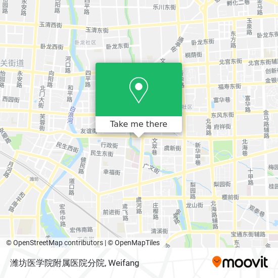 潍坊医学院附属医院分院 map
