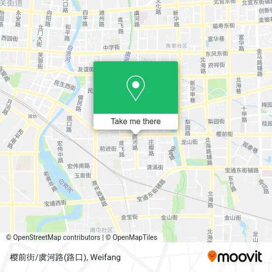 樱前街/虞河路(路口) map