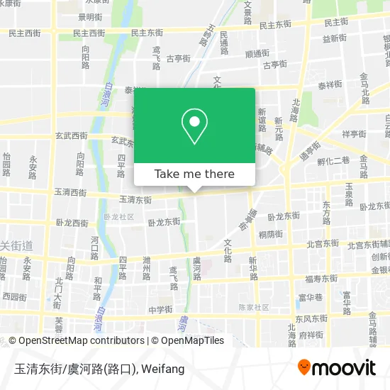 玉清东街/虞河路(路口) map