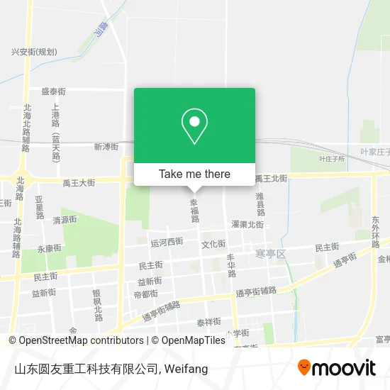 山东圆友重工科技有限公司 map