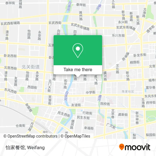 怡家餐馆 map