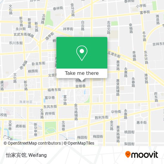 怡家宾馆 map