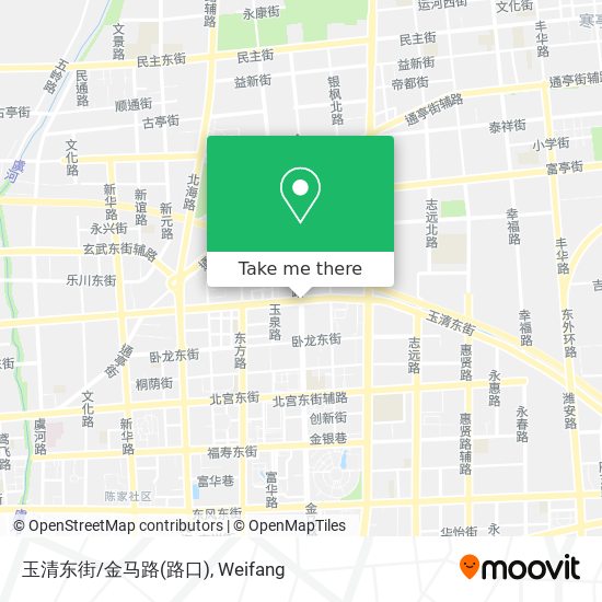 玉清东街/金马路(路口) map
