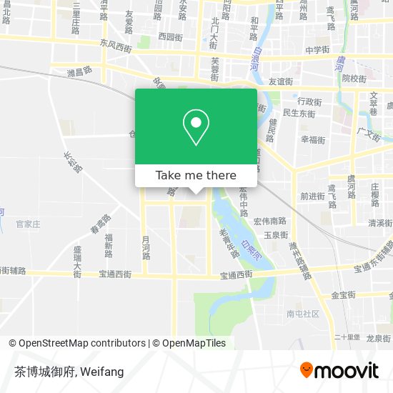 茶博城御府 map