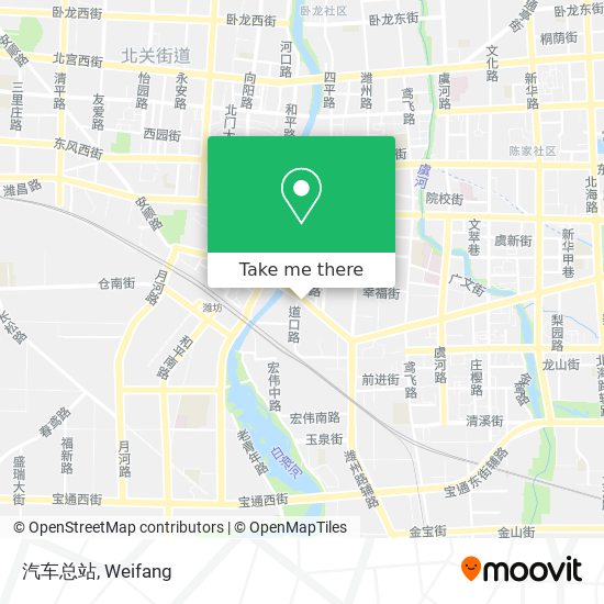 汽车总站 map