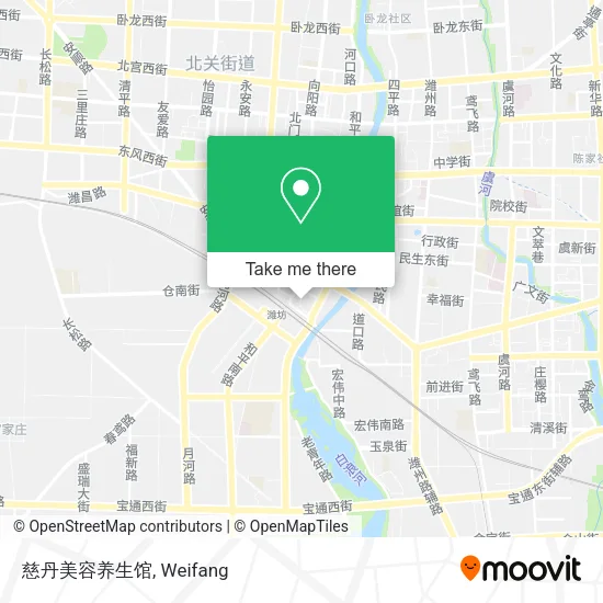 慈丹美容养生馆 map