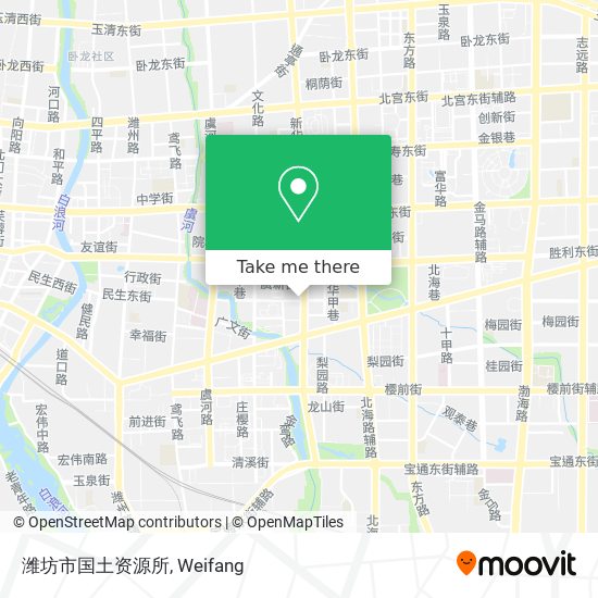 潍坊市国土资源所 map