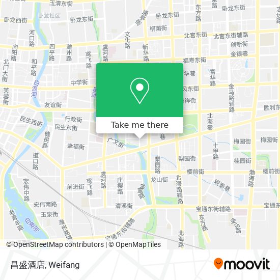 昌盛酒店 map