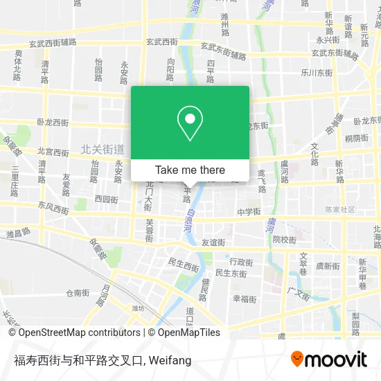 福寿西街与和平路交叉口 map