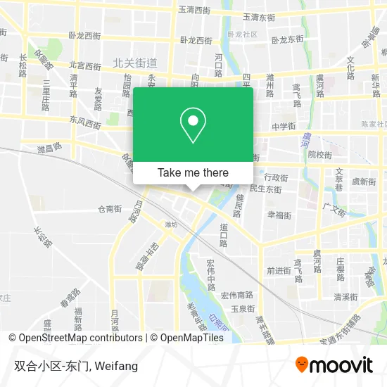 双合小区-东门 map