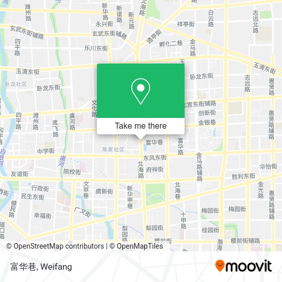 富华巷 map