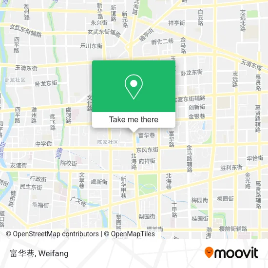 富华巷 map
