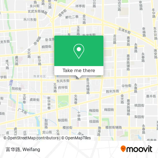 富华路 map