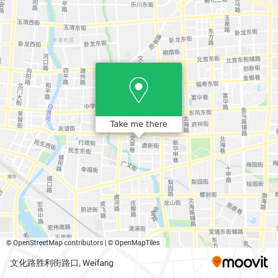 文化路胜利街路口 map