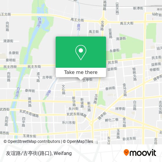 友谊路/古亭街(路口) map