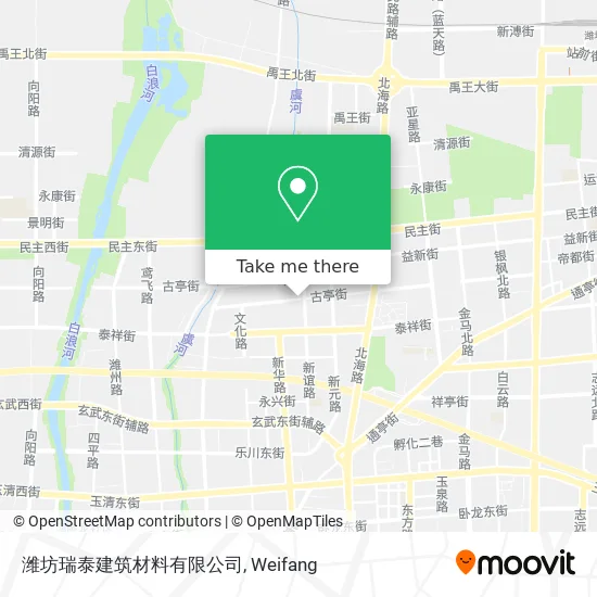 潍坊瑞泰建筑材料有限公司 map
