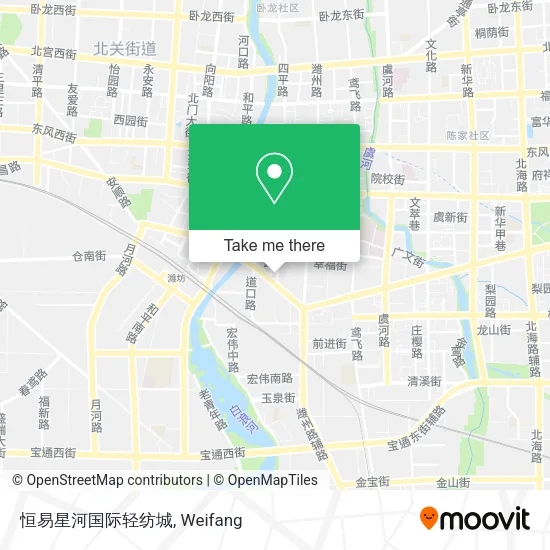 恒易星河国际轻纺城 map