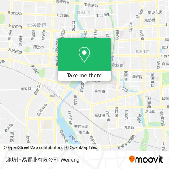 潍坊恒易置业有限公司 map