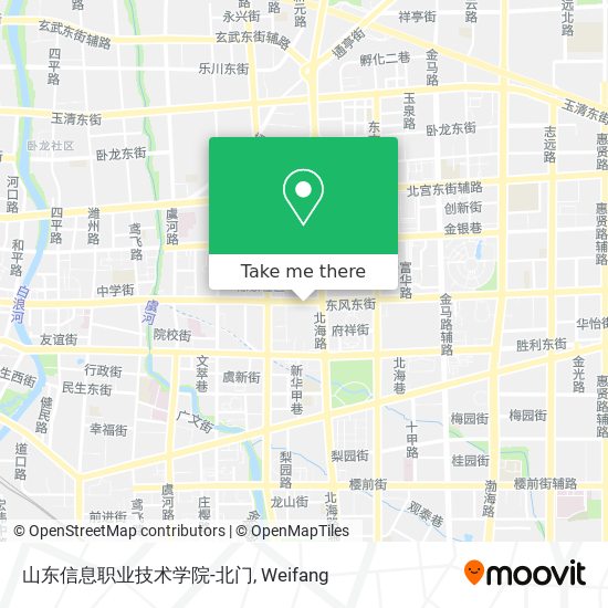 山东信息职业技术学院-北门 map
