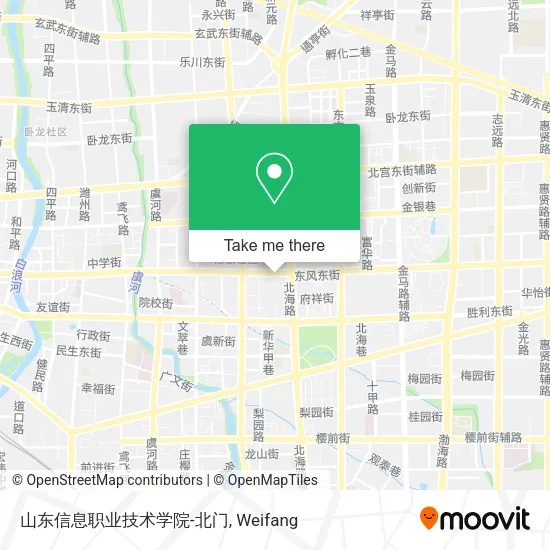 山东信息职业技术学院-北门 map