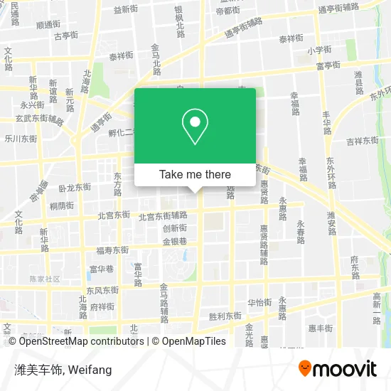 潍美车饰 map