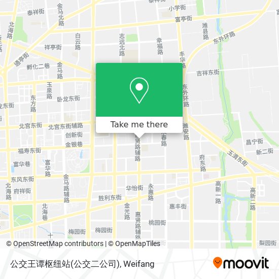 公交王谭枢纽站(公交二公司) map