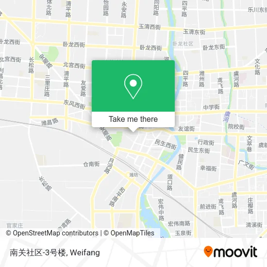 南关社区-3号楼 map