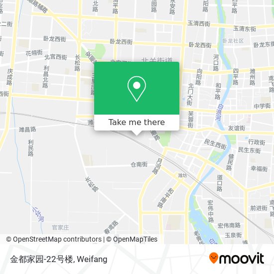 金都家园-22号楼 map