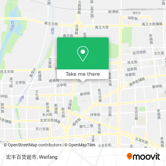 宏丰百货超市 map