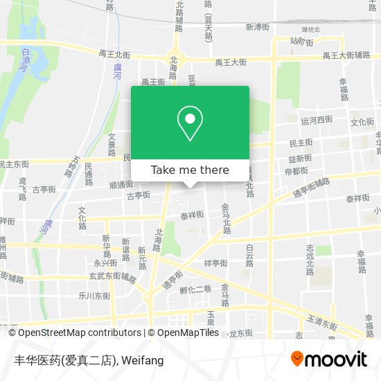 丰华医药(爱真二店) map