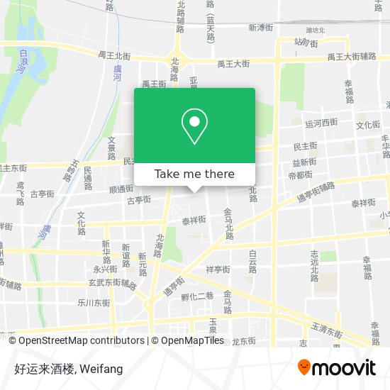 好运来酒楼 map